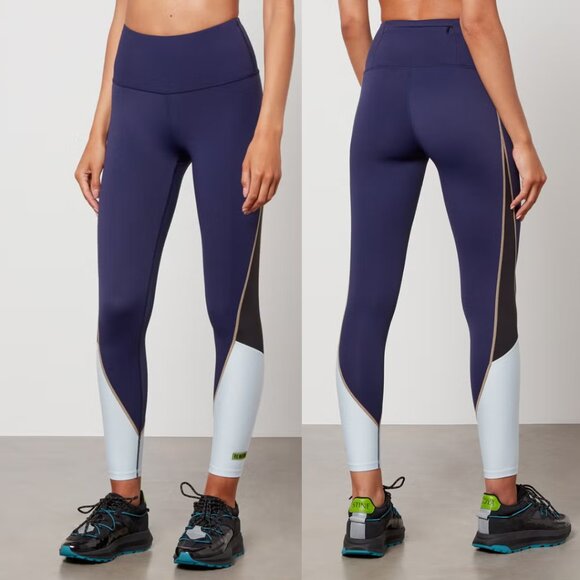 P.E Nation Women's Colorblock Odyssey Stretch-Jersey Leggings Size Small - Picture 1 of 9